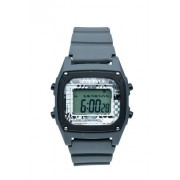 Quiksilver - M150DR-GRY - Montre Homme - Quartz Digital - Chronomètre - Rétro - éclairage d'Alarme - Calendrier - Bracelet